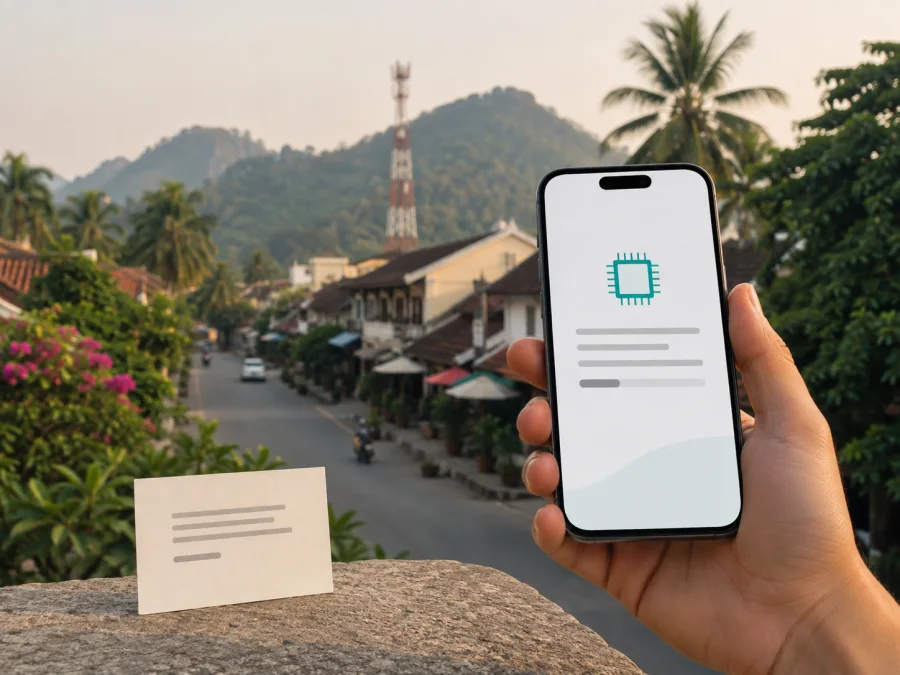Unitel eSIM in Laos: activation and travel checks