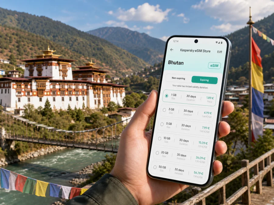 Wangdue Phodrang eSIM for City Travel