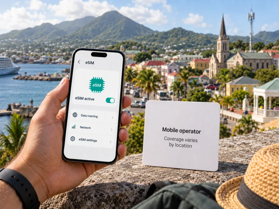 Digicel eSIM in Saint Kitts and Nevis: setup guide