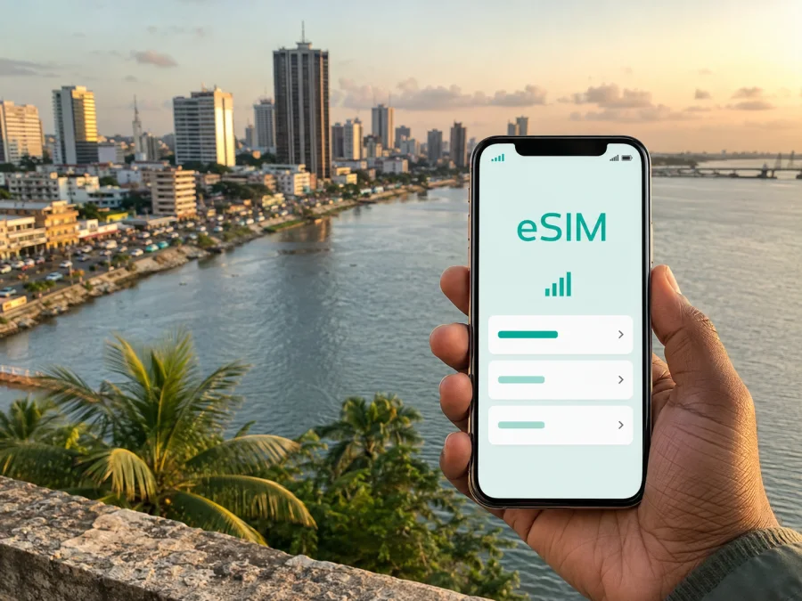 Abidjan eSIM: Mobile Internet for Your Trip