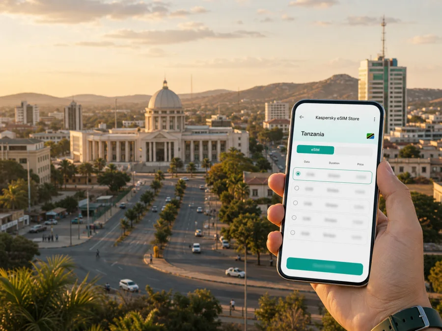 Dodoma eSIM: Mobile Internet for Travel