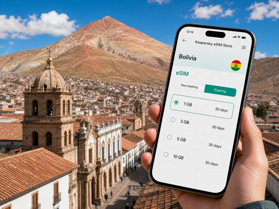 Potosi eSIM for Mobile Internet in Bolivia