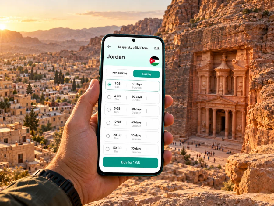 Wadi Musa eSIM: Mobile Internet for Petra