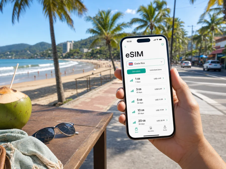 Jaco eSIM: Mobile Internet for Costa Rica