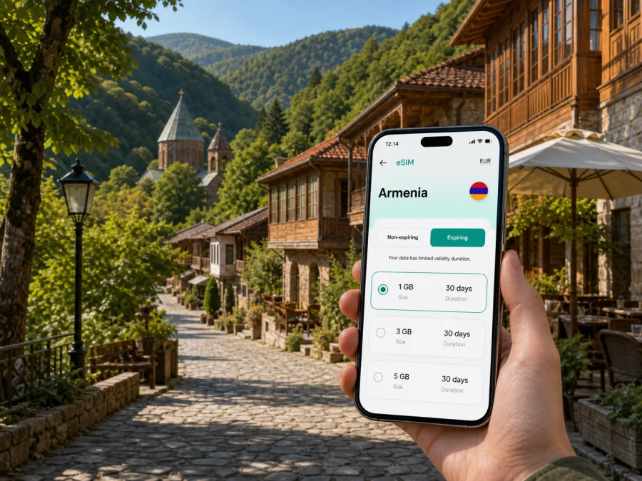 Dilijan eSIM: Mobile Internet Guide