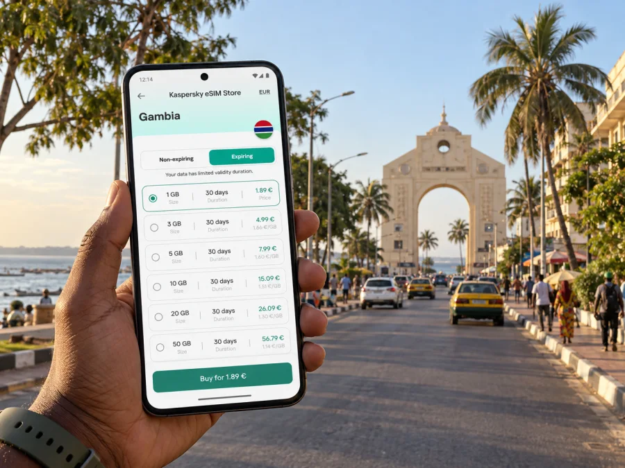 Banjul eSIM for Mobile Internet | The Gambia
