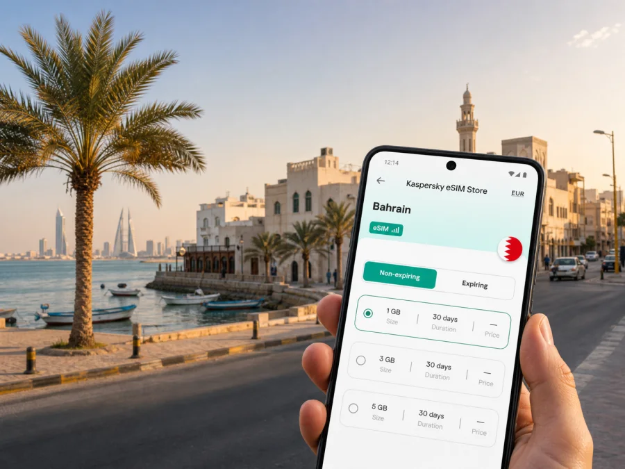 Budaiya eSIM for Mobile Internet in Bahrain