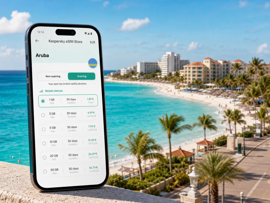 Noord eSIM for mobile internet in Aruba