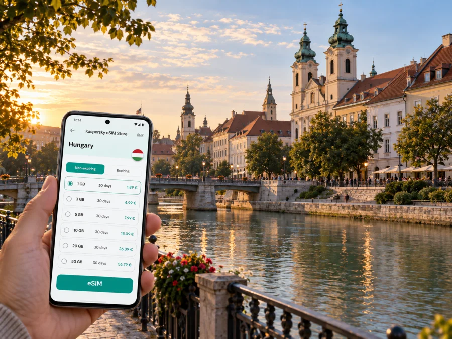 Gyor eSIM: Mobile Internet for Your City Trip