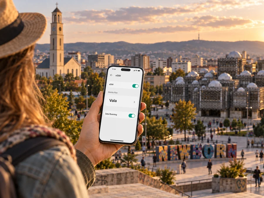 Vala eSIM in Kosovo: what travelers should check