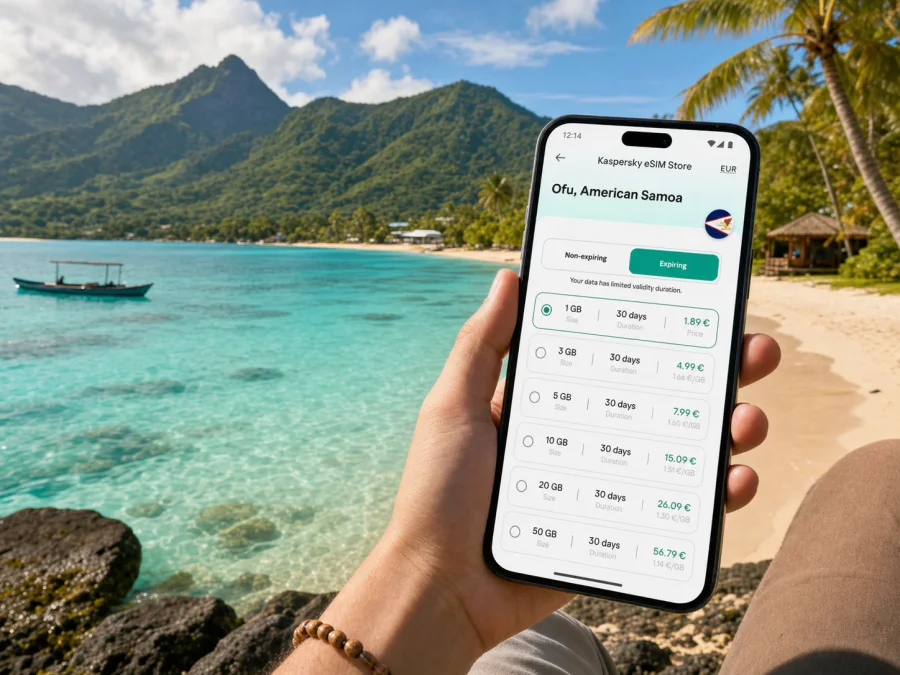 Ofu eSIM for Mobile Internet in American Samoa