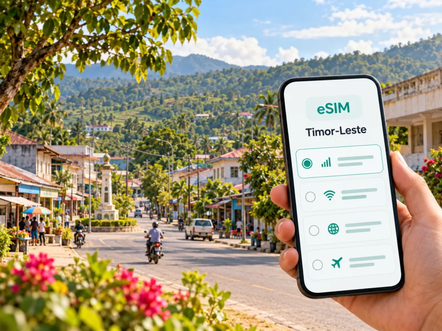 Maliana eSIM: Mobile Internet in Timor-Leste
