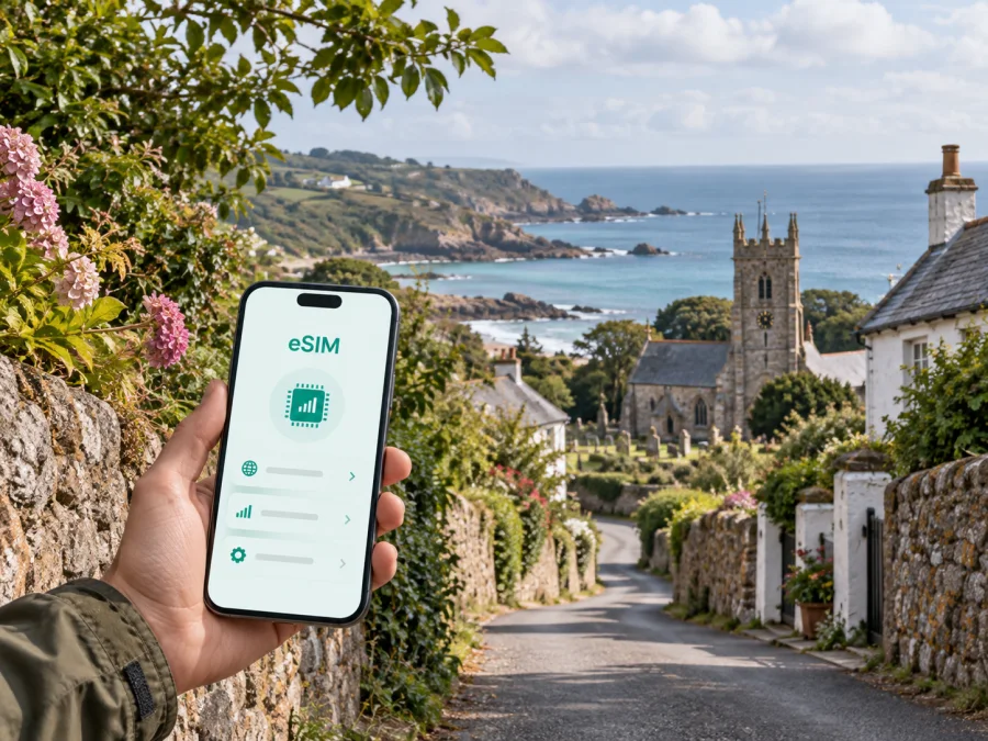 St John eSIM: Mobile Internet for Jersey Travel