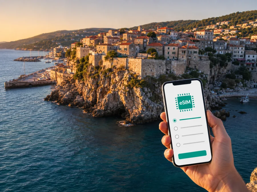 Ulcinj eSIM: Mobile Internet for Your Trip