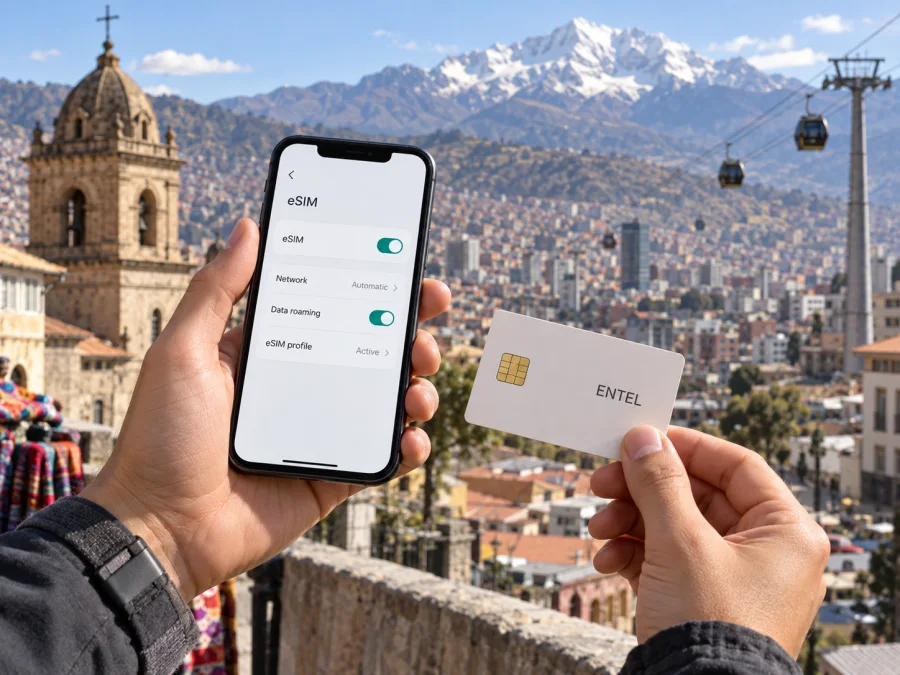 Entel eSIM in Bolivia: activation and travel guide