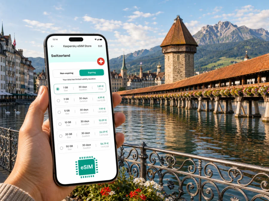 Lucerne eSIM Guide for Mobile Internet