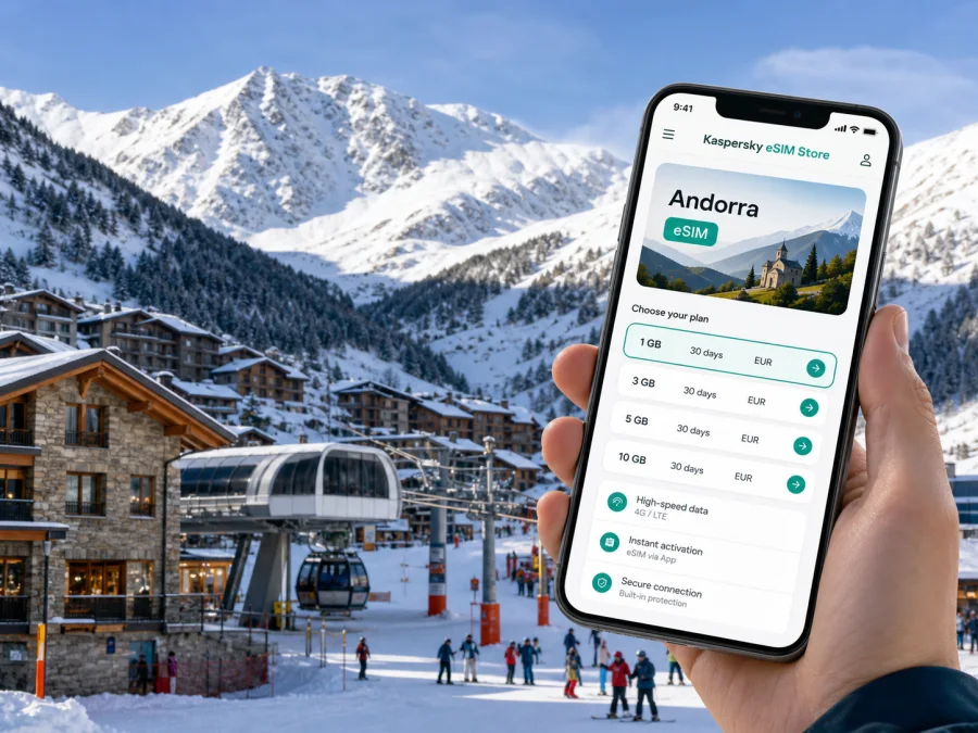 Soldeu eSIM for mobile internet in Andorra
