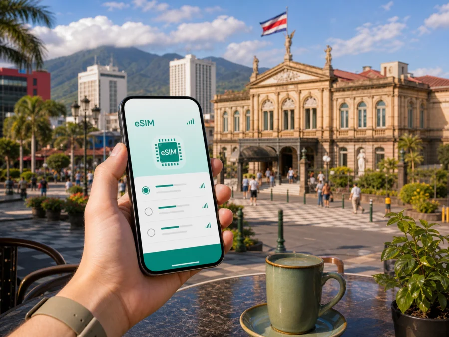 San Jose eSIM for Costa Rica travel