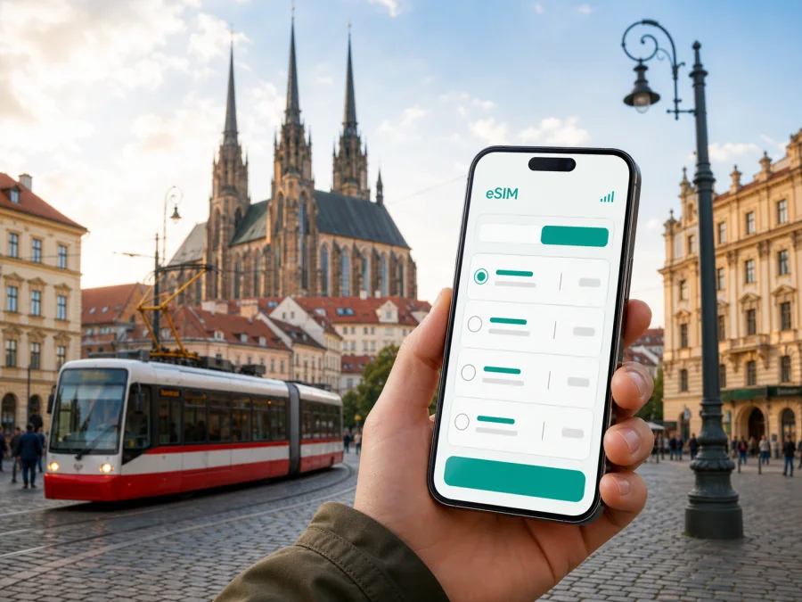 Brno eSIM: Mobile Internet for Your Trip