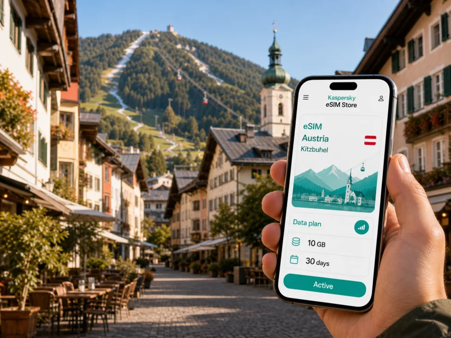 Kitzbuhel eSIM for mobile internet in Austria