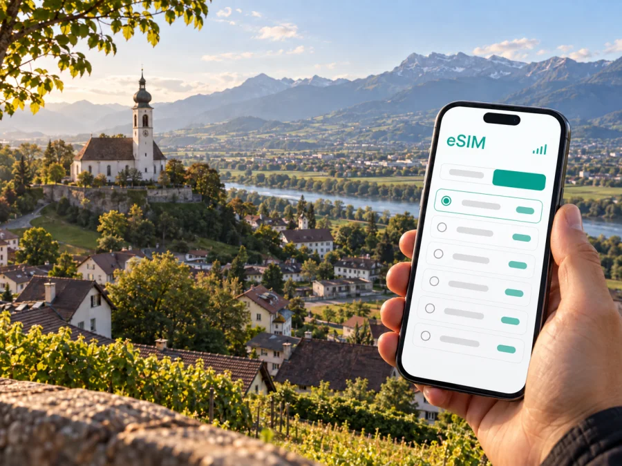 Gamprin eSIM: Mobile Internet for Liechtenstein