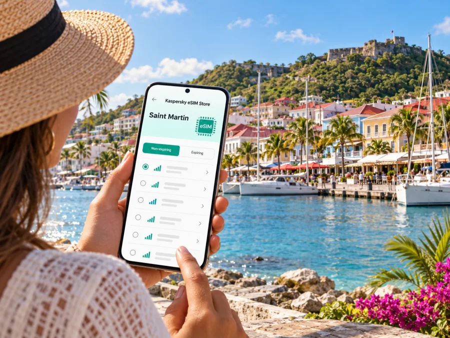 Marigot eSIM: Mobile Internet in Saint Martin
