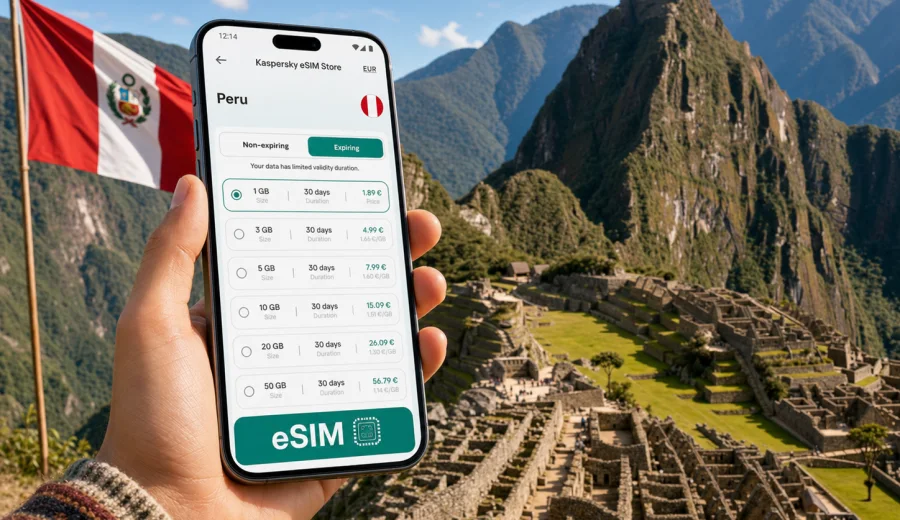 Peru eSIM: mobile connection and internet