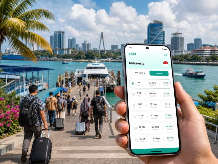 Batam eSIM for mobile internet