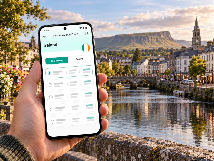 Sligo eSIM: Mobile Internet for Your Trip
