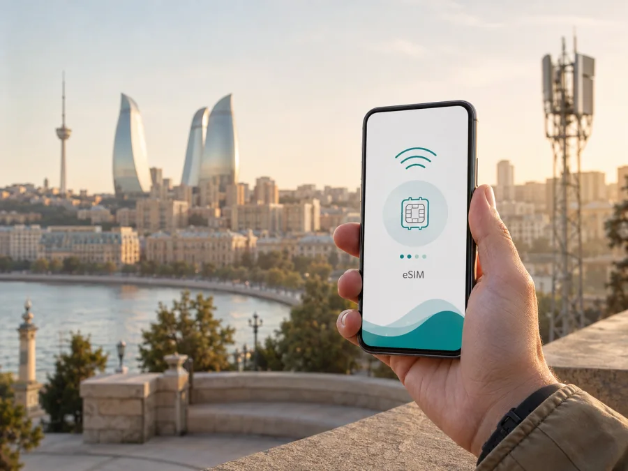 Azercell eSIM in Azerbaijan: connection guide