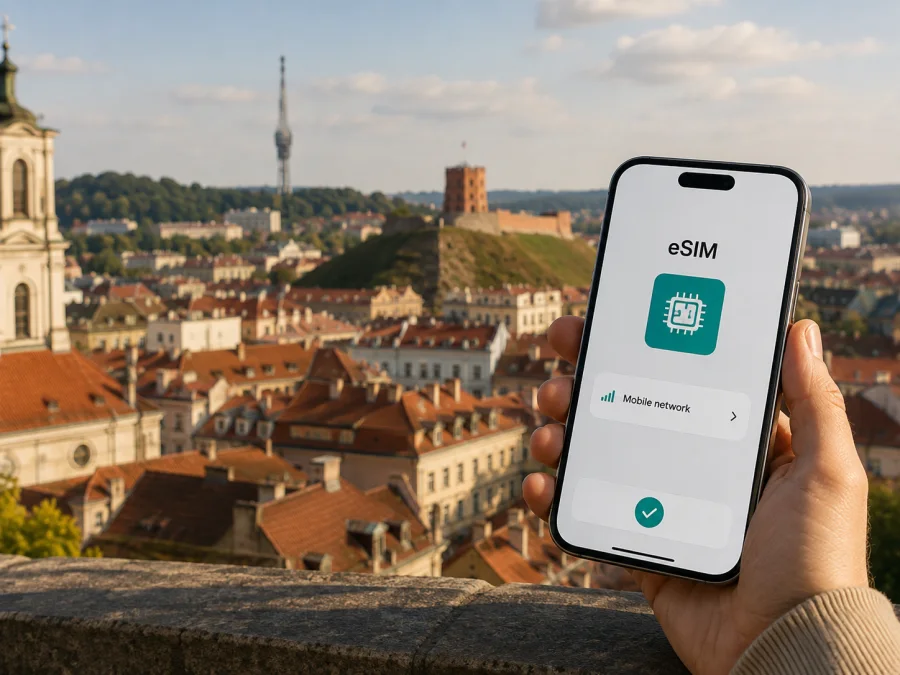 Tele2 eSIM in Lithuania: setup and travel guide