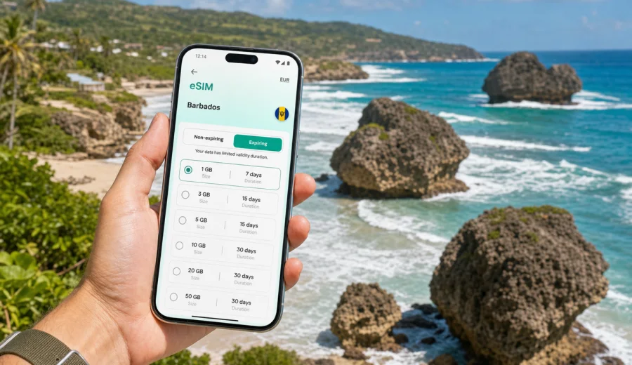 Bathsheba eSIM Guide for Barbados Travel
