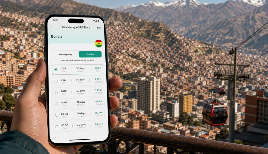 La Paz eSIM: Mobile Internet in Bolivia
