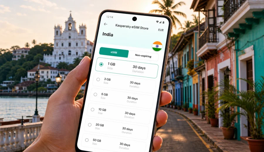 Panaji eSIM for Mobile Internet