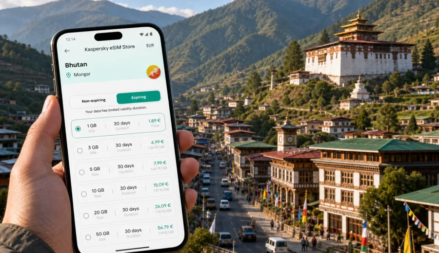 Mongar eSIM Guide for Mobile Internet