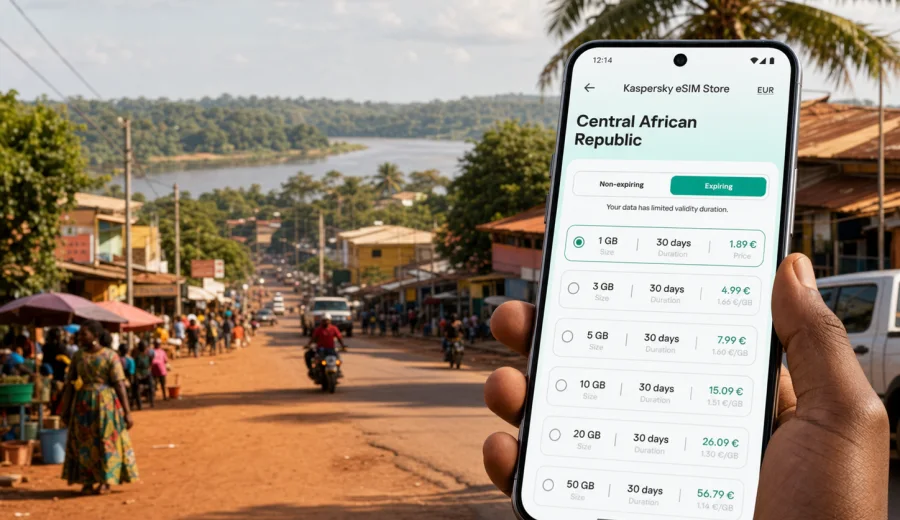 Bossangoa eSIM: mobile internet guide