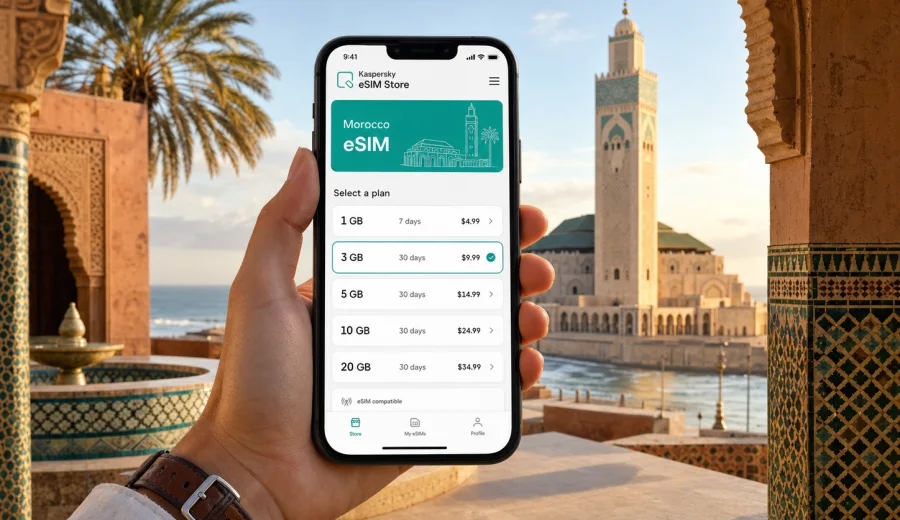 Morocco eSIM: mobile connection and internet