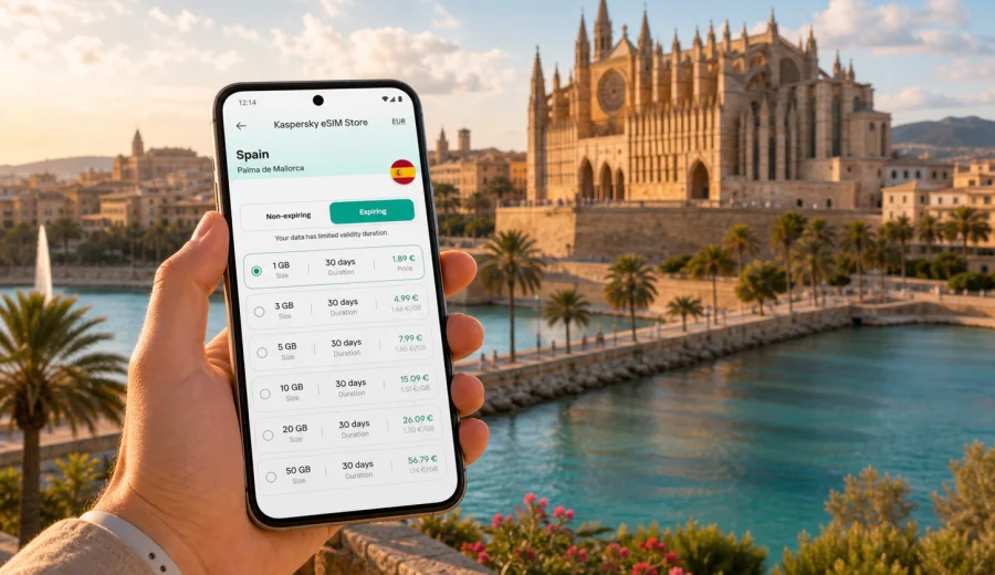 Palma de Mallorca eSIM for Travel Internet