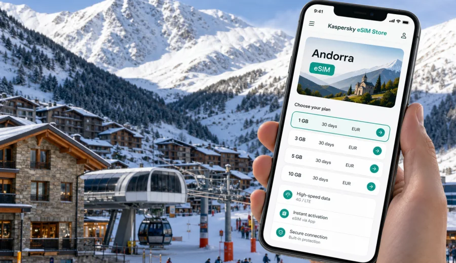 Soldeu eSIM for mobile internet in Andorra