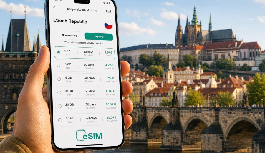 Czech Republic eSIM: mobile internet guide