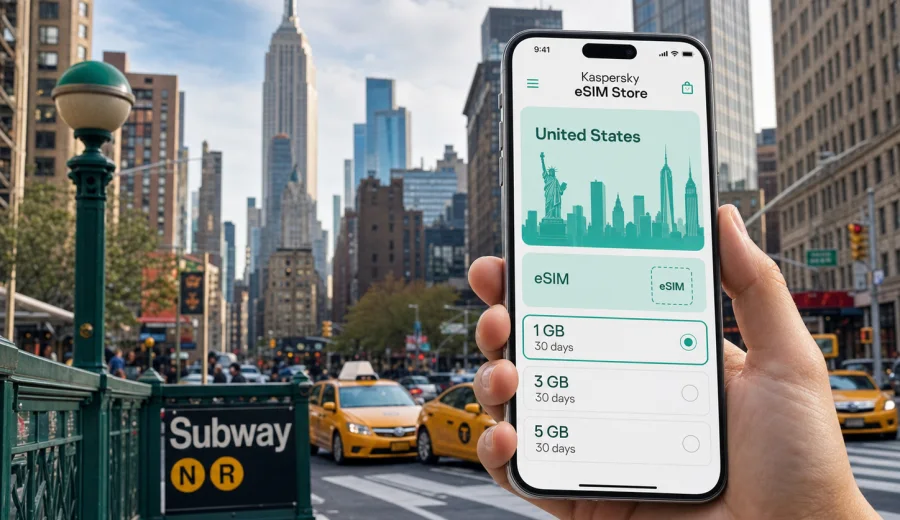 New York City eSIM for travel internet