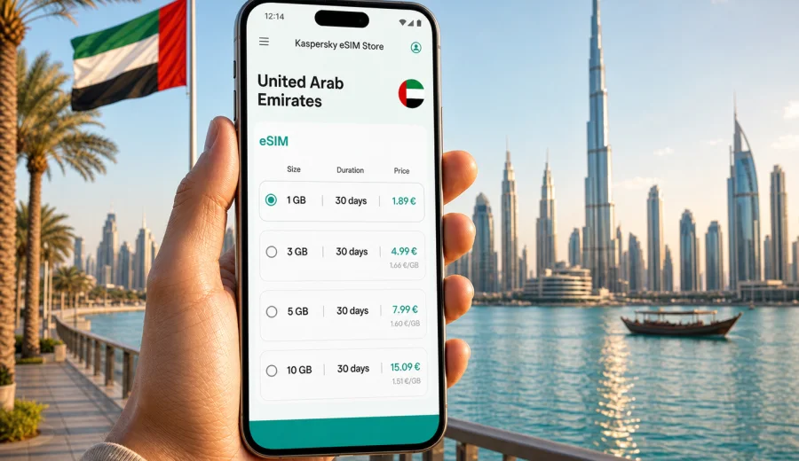 United Arab Emirates eSIM: mobile internet guide