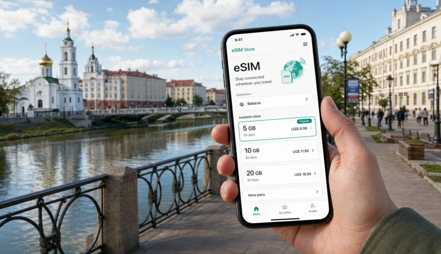 Mogilev eSIM: Mobile Internet for Your Trip