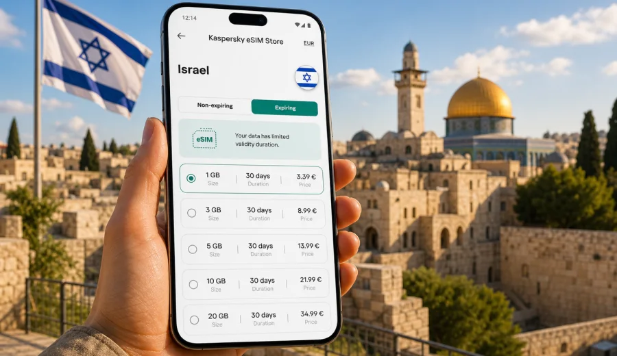 eSIM for Israel: mobile internet guide