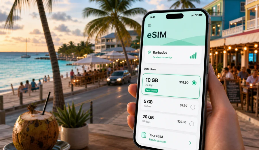 St Lawrence Gap eSIM and Mobile Internet Guide