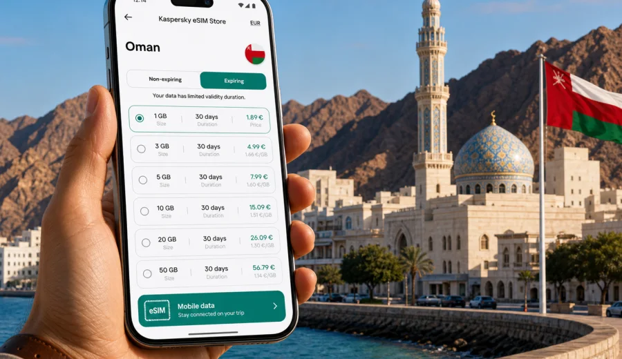 eSIM for Oman: mobile internet guide