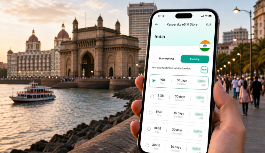 Mumbai eSIM for mobile internet