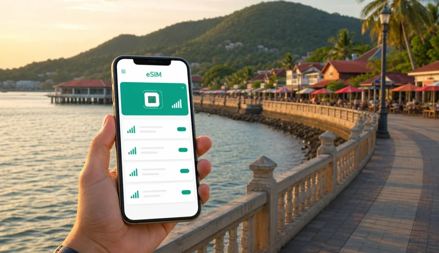 Kep eSIM for mobile internet in Cambodia