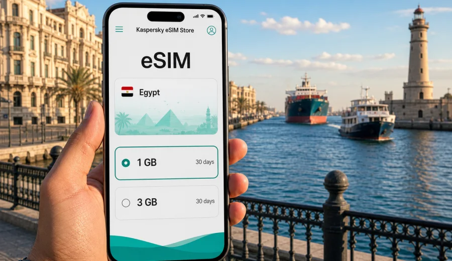 Port Said eSIM: mobile internet in Egypt