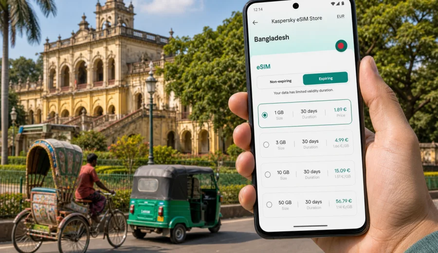 Rangpur eSIM for Mobile Internet